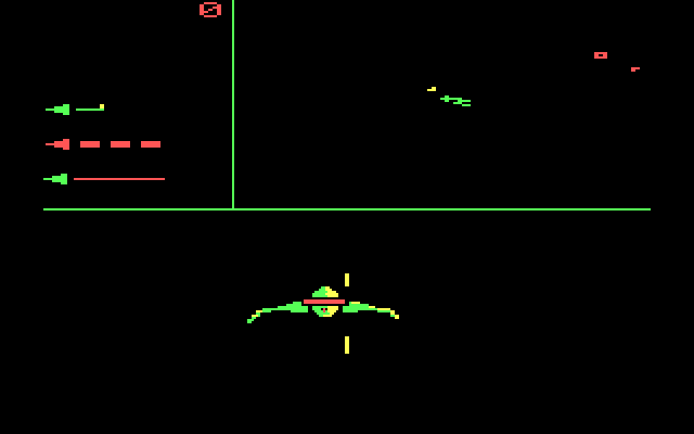 Star Trek: Strategic Operations Simulator IBM PC/Compatibles Screenshot: Target in sight...