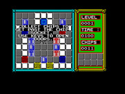 Chip's Challenge for ZX Spectrum - Time for lesson 1!