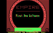 Star Empire for IBM PC/Compatibles - Title screen.