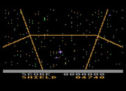 Last Warrior, The for Atari 8-bit - Game start.