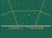 Last Warrior, The for Atari 8-bit - I've been destroyed! The screen shakes and flashes different colors.
