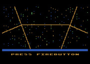 Last Warrior, The for Atari 8-bit - Starting screen; press fire button to begin!
