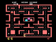 Ms. Pac-Man for TI-99/4A - Game start.