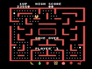 Ms. Pac-Man for TI-99/4A - Game over.