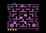 Ms. Pac-Man for Atari 7800 - Munching on dots...