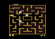 Ms. Pac-Man for Atari 7800 - When the ghosts start flashing white they are about to change back to normal.