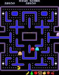 Ms. Pac-Man for Arcade - The fourth maze...