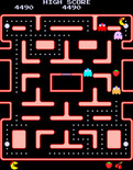 Ms. Pac-Man for Arcade - I'm almost trapped in a corner!