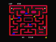 Ms. Pac-Man for IBM PC/Compatibles - Collect the fruit for bonus points.