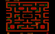 Ms. Pac-Man for IBM PC/Compatibles - The ghosts can be eaten in this state...