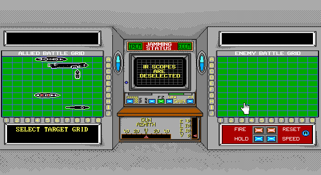 Armada IBM PC/Compatibles Screenshot: Placing ships...