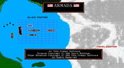 Armada for IBM PC/Compatibles - Title screen.