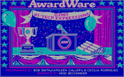 AwardWare for IBM PC/Compatibles - Title screen.