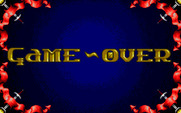 Demon Blue for IBM PC/Compatibles - Game over.