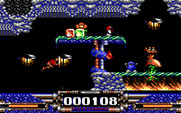 Demon Blue for IBM PC/Compatibles - You can collect gems for extra points.