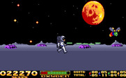 Space Vegetables for IBM PC/Compatibles - Chasing away the space bugs.