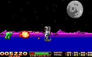 Space Vegetables for IBM PC/Compatibles - One enemy destroyed, many to go!