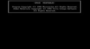 Space Vegetables for IBM PC/Compatibles - Loading screen.