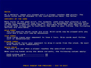 Crazy Eights for IBM PC/Compatibles - How to play Crazy Eights, part two.