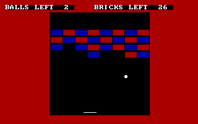 Knoxblock! IBM PC/Compatibles Screenshot: Start of a new game.