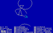 I Can Be Anything for IBM PC/Compatibles - Drawing some random shapes.