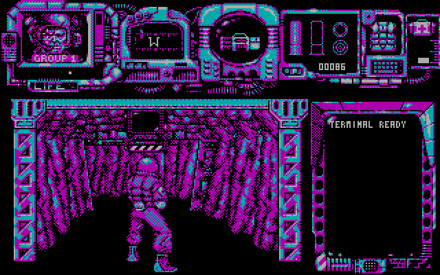 Narco Police IBM PC/Compatibles Screenshot: The end of the line? Or just a turn in the path ahead?