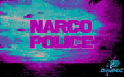 Narco Police for IBM PC/Compatibles - Title screen.