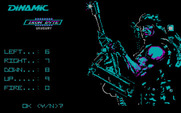 Narco Police for IBM PC/Compatibles - Setup your preferred keyboard controls.