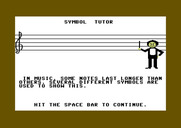 Bravo! Magic Music Series / Level 1 for Commodore 64 - The symbol tutor.