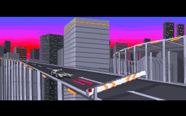 Highway Hunter IBM PC/Compatibles Screenshot: Introduction continued.