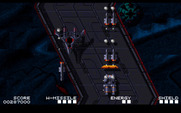 Highway Hunter for IBM PC/Compatibles - Large enemy planes approach...
