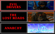 Highway Hunter for IBM PC/Compatibles - Select a mission...
