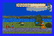 J.R.R. Tolkien's War in Middle Earth for Apple IIgs - Encountering an old man...