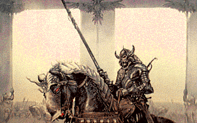 J.R.R. Tolkien's War in Middle Earth IBM PC/Compatibles Screenshot: Game introduction.