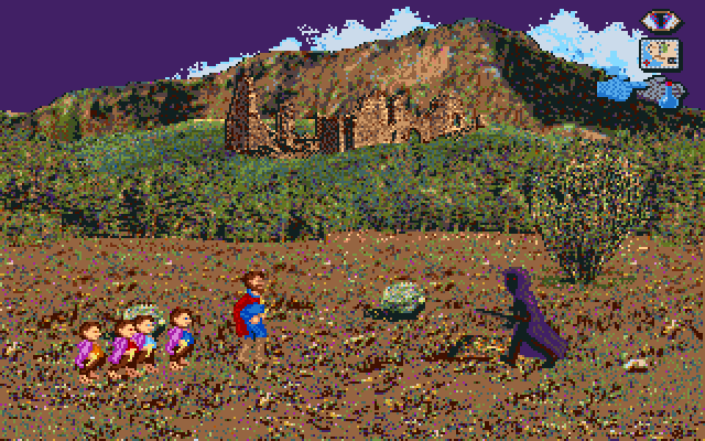 J.R.R. Tolkien's War in Middle Earth IBM PC/Compatibles Screenshot: About to enter a battle.