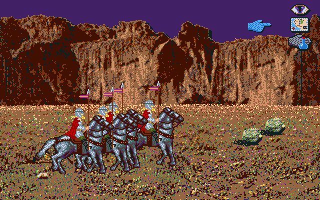 J.R.R. Tolkien's War in Middle Earth IBM PC/Compatibles Screenshot: Prepare for battle!