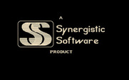 J.R.R. Tolkien's War in Middle Earth for IBM PC/Compatibles - Synergistic Software logo.