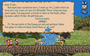 J.R.R. Tolkien's War in Middle Earth for IBM PC/Compatibles - The game begins.