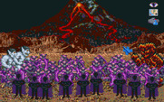 J.R.R. Tolkien's War in Middle Earth for IBM PC/Compatibles - Game over.