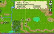 J.R.R. Tolkien's War in Middle Earth for IBM PC/Compatibles - Continue following Frodo, or split up?