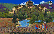 J.R.R. Tolkien's War in Middle Earth for IBM PC/Compatibles - Taking a short rest.