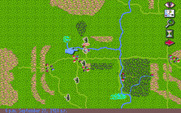 J.R.R. Tolkien's War in Middle Earth for IBM PC/Compatibles - The world map.