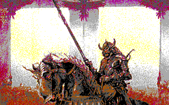 J.R.R. Tolkien's War in Middle Earth IBM PC/Compatibles Screenshot: Part of the introduction.