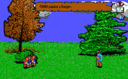 J.R.R. Tolkien's War in Middle Earth for IBM PC/Compatibles - Frodo meets a ranger.