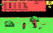 J.R.R. Tolkien's War in Middle Earth for IBM PC/Compatibles - Fighting a battle.