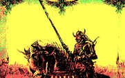 J.R.R. Tolkien's War in Middle Earth for IBM PC/Compatibles - The introduction screen.