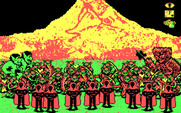 J.R.R. Tolkien's War in Middle Earth for IBM PC/Compatibles - Game over.