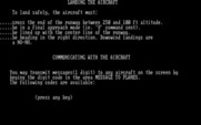 Air Traffic Controller for IBM PC/Compatibles - How to land the aircraft.