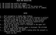 Air Traffic Controller for IBM PC/Compatibles - Some notes on the game...