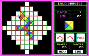 KaleidoKubes for IBM PC/Compatibles - Game boards come in different shapes and sizes.